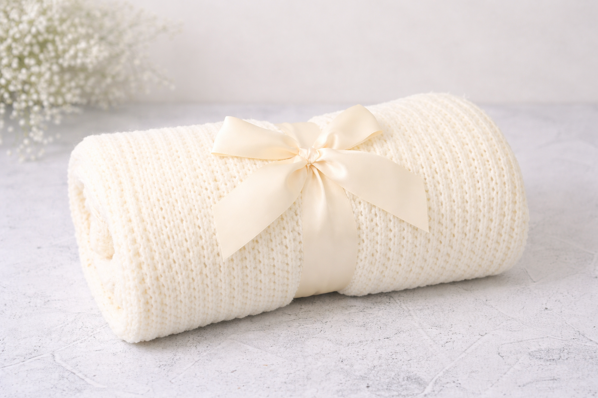 Chenille Knit Throw Blanket Add-On