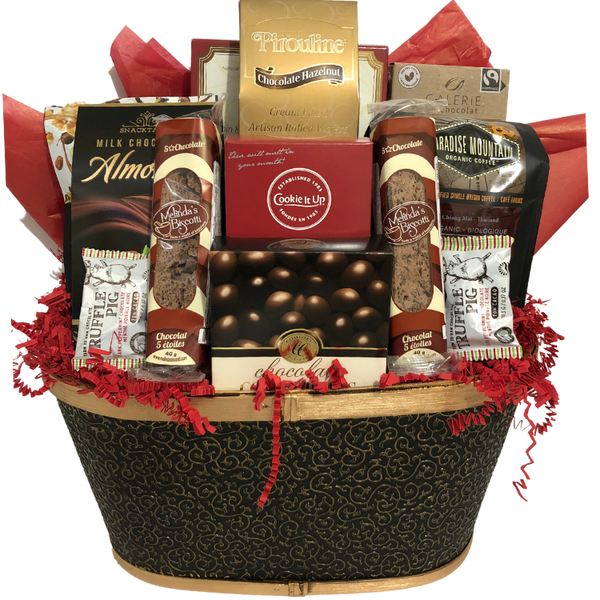 Coffee and Sweets Calgary Gift Baskets by Design