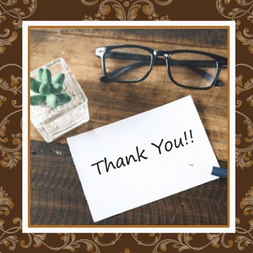 Thank You