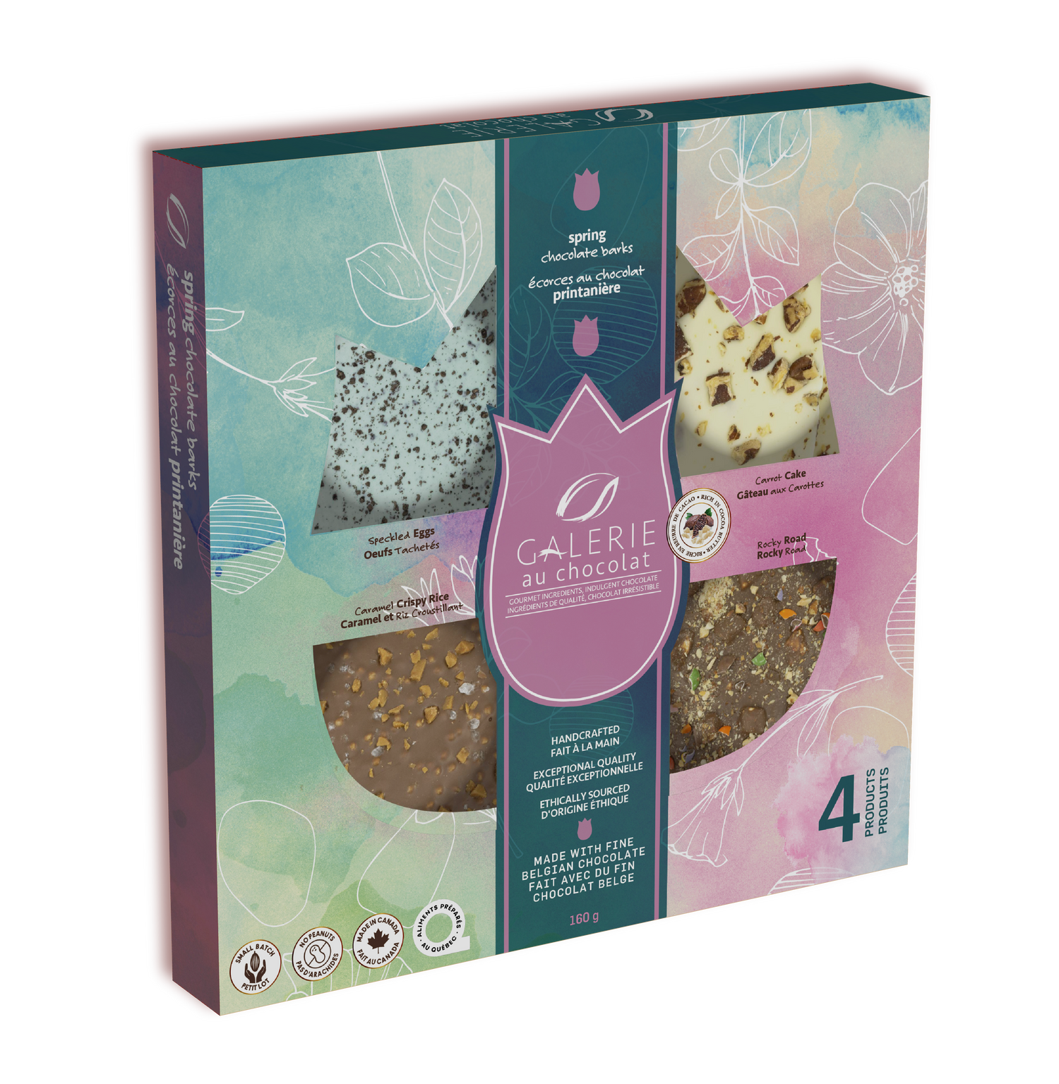 Galerie Au Chocolat - Chocolate Spring/Easter Bark Collection