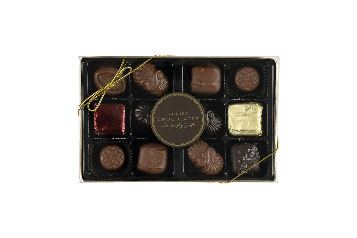 Annie's 12 Piece Chocolate Box add-on for gift baskets