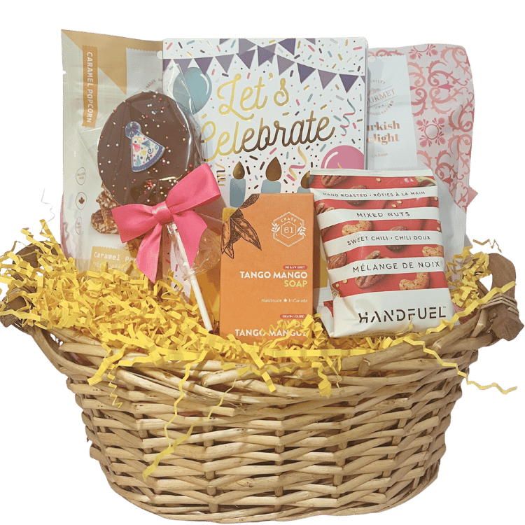 Birthday Wishes Gift Basket