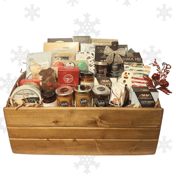 Bountiful Holiday Indulgence Gift Basket