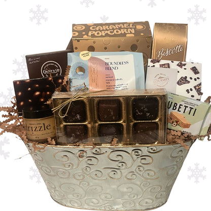 Café Noël Coffee & Sweets Gift Basket