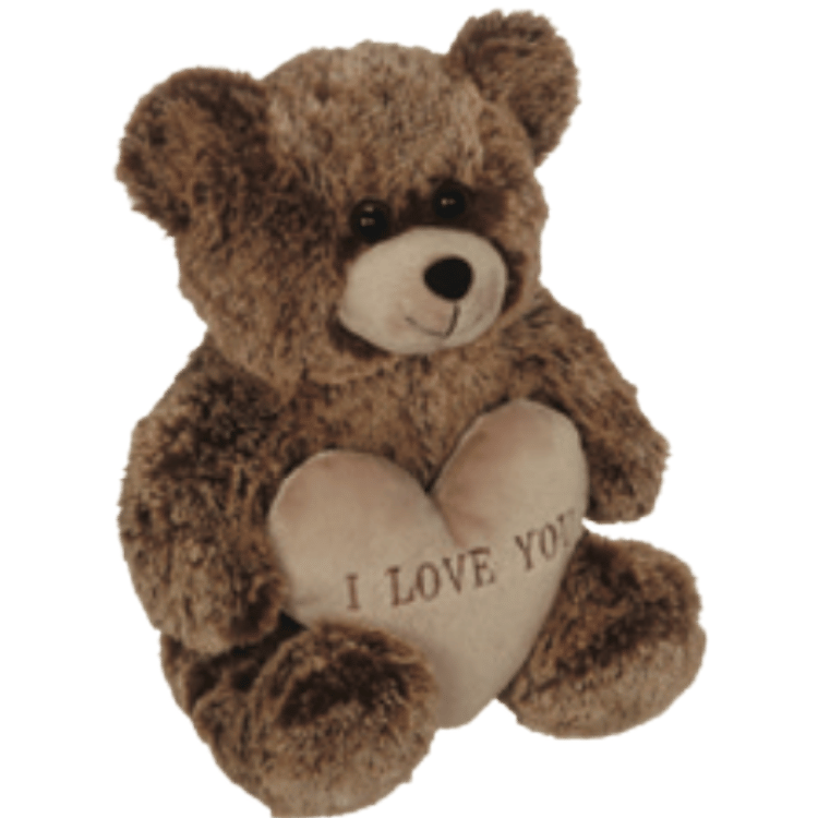 *'I love you" Brown Jamie Bear