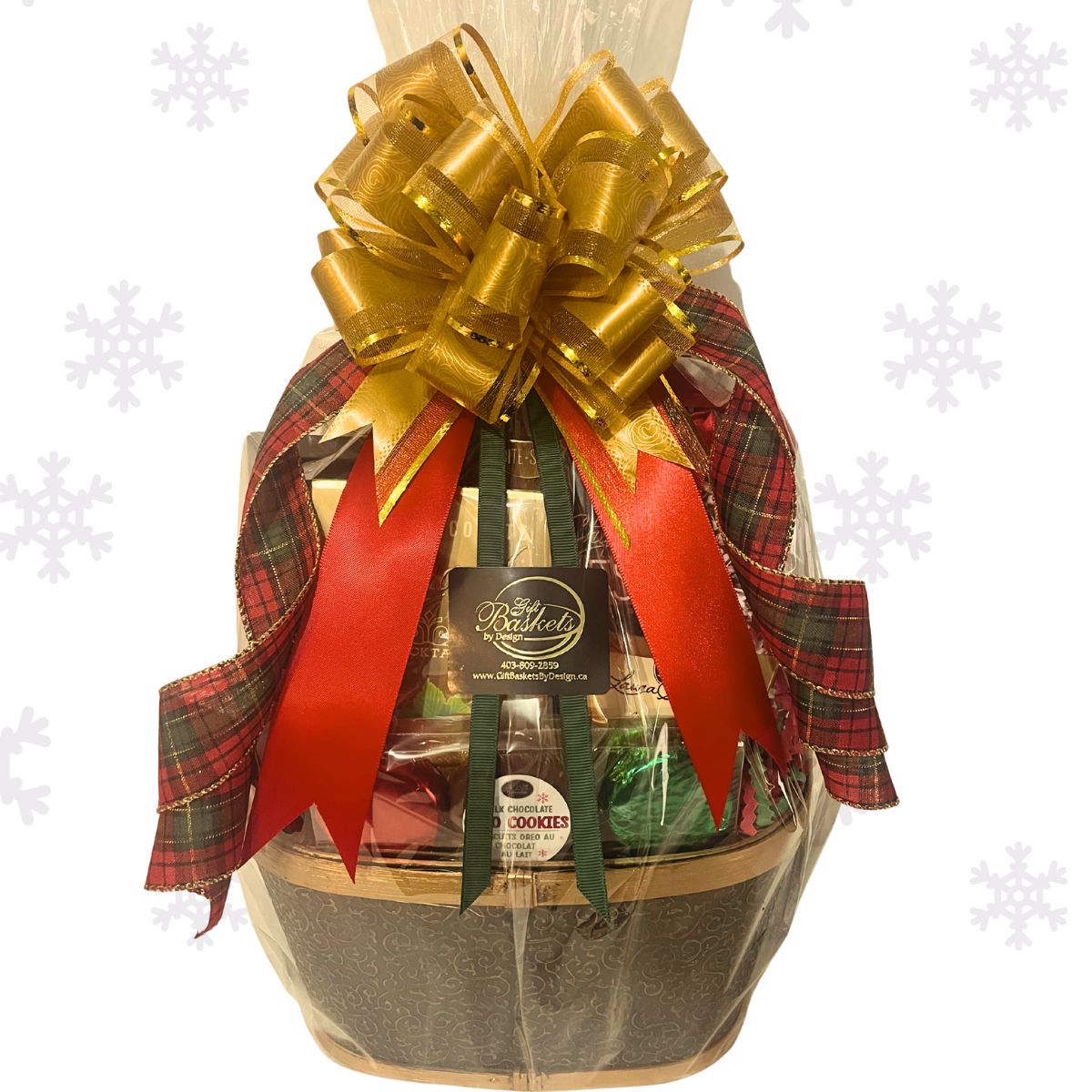 Merry & Bright Chocolate Bites Gift Basket