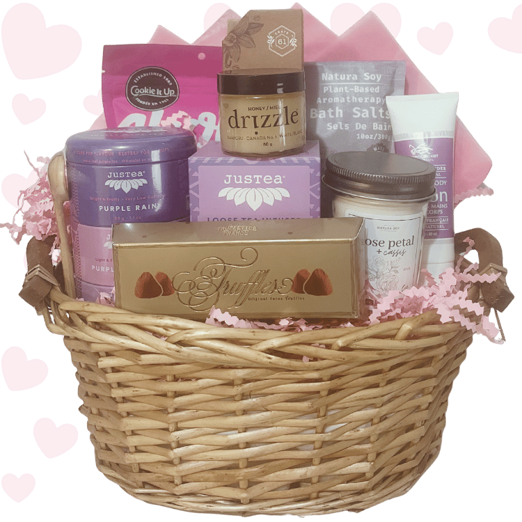 Steeped In Love Valentines Day Gift Basket