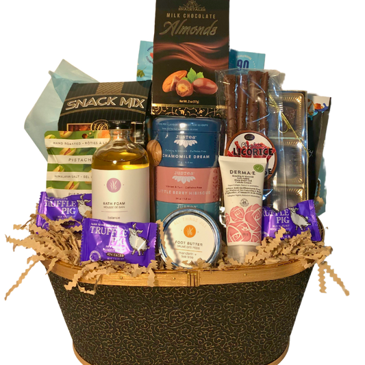 Pamper and Savor Gift Basket