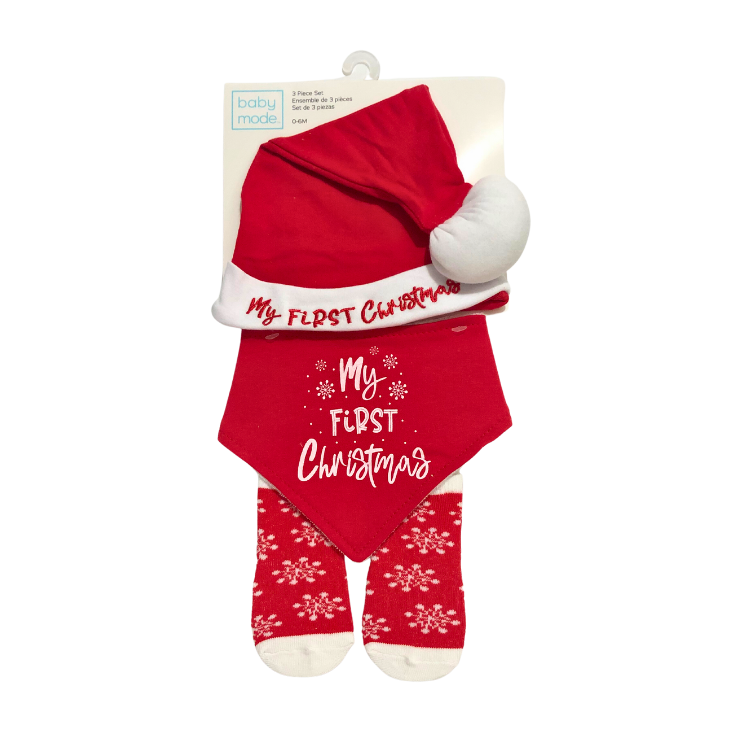 *My First Christmas 3 pc Set