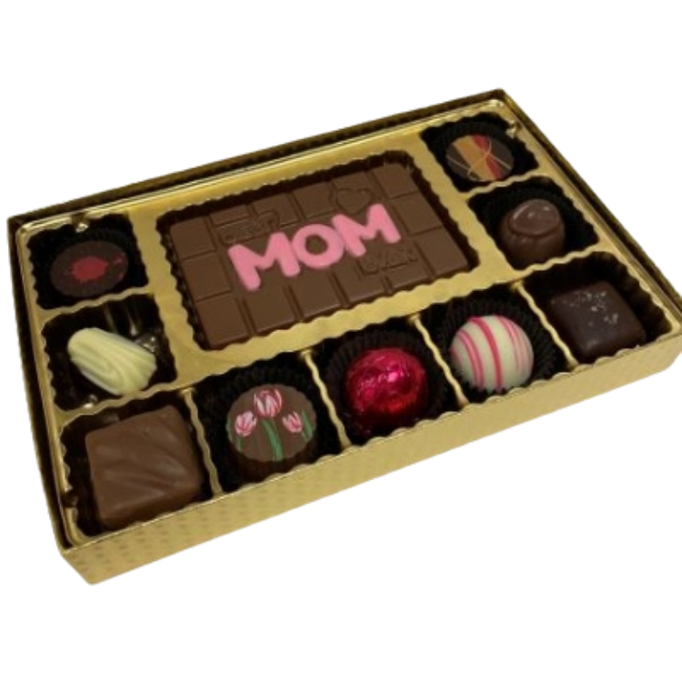 "Best Mom Ever" Premium Chocolate Box by Andea Chocolate
