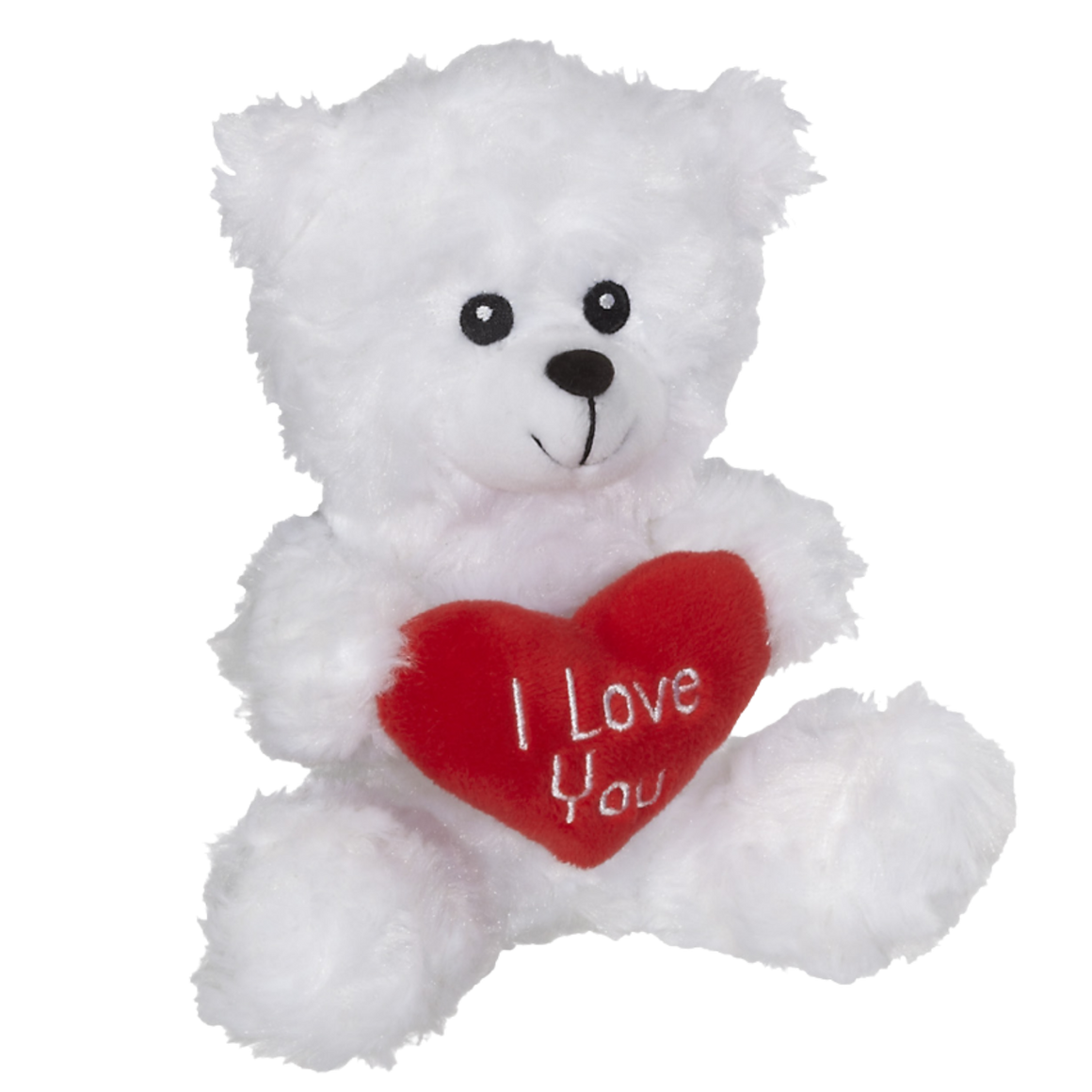 *I Love You Mini Teddy Bear White