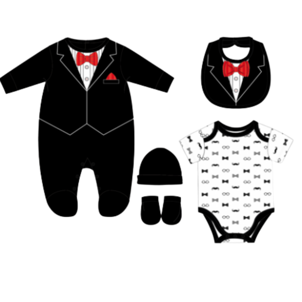 Tuxedo Six Piece Set