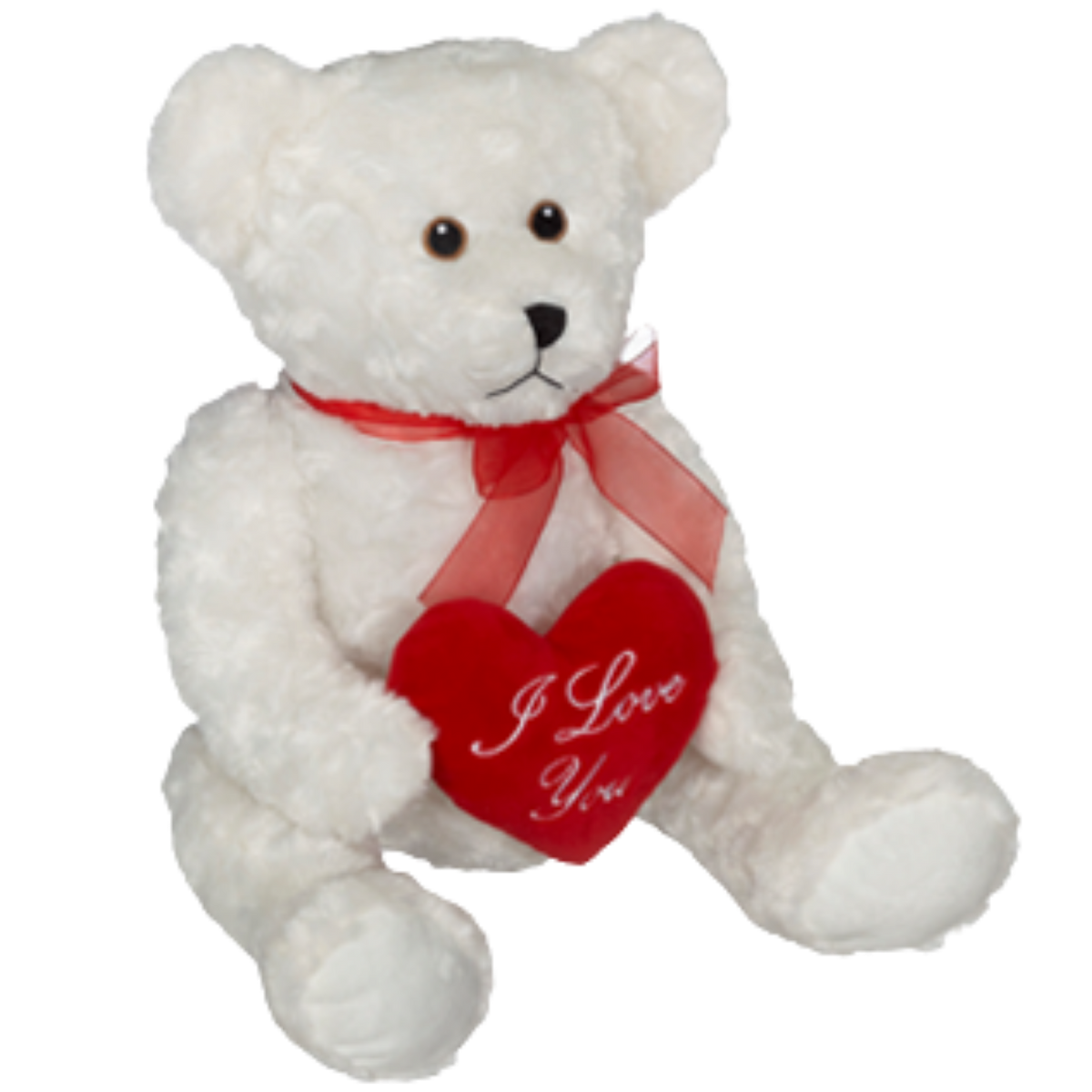 Valentine’s plush teddy bear add-on for Valentine’s Day gift baskets