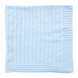 *Cable Knit Blanket
